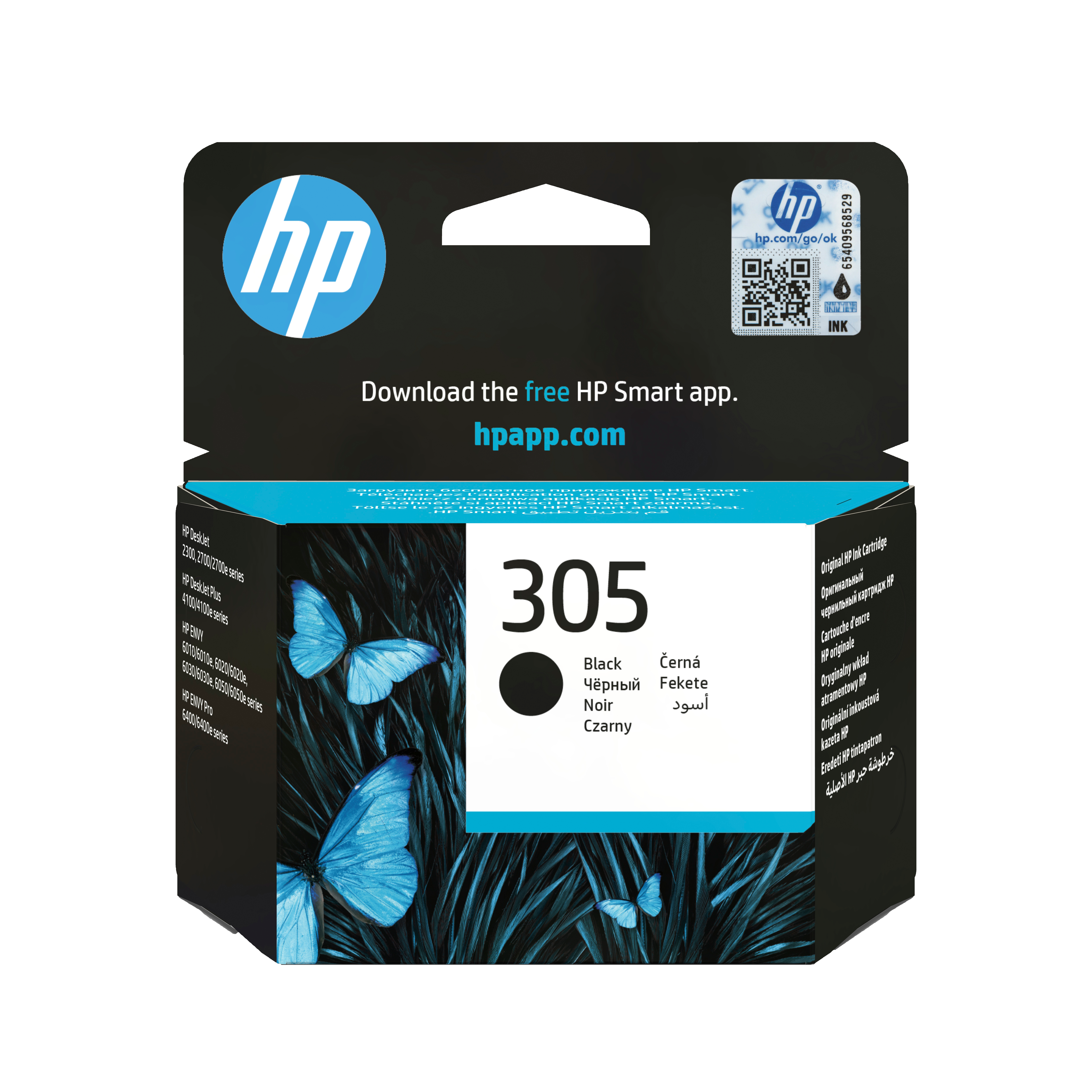 HP 305 Schwarz Tintenpatrone 3,55ml