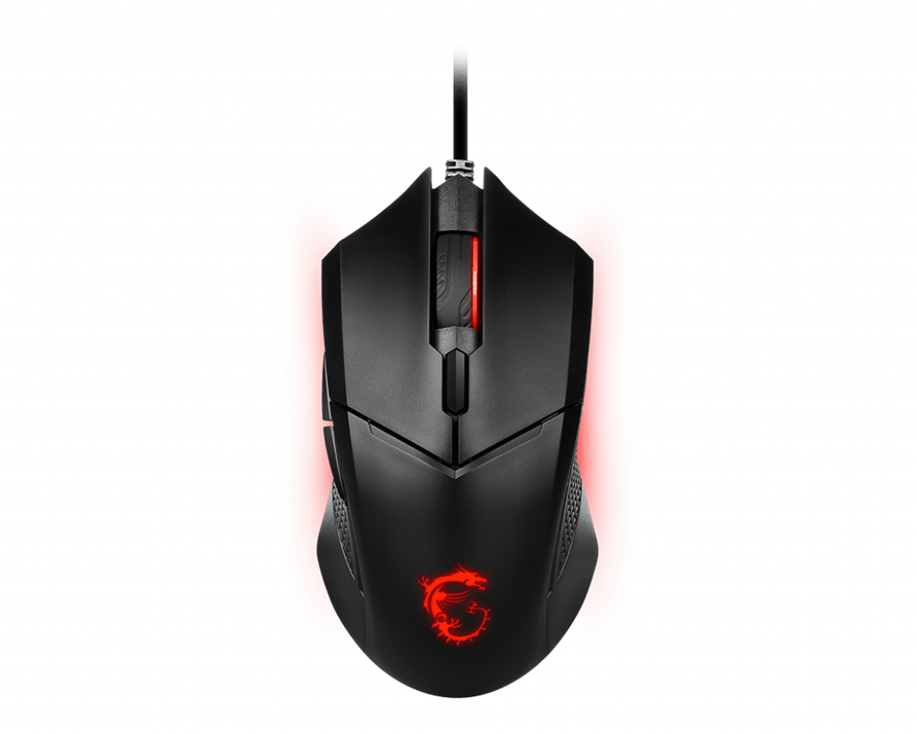MSI Clutch GM08 Gaming Maus, Black, USB