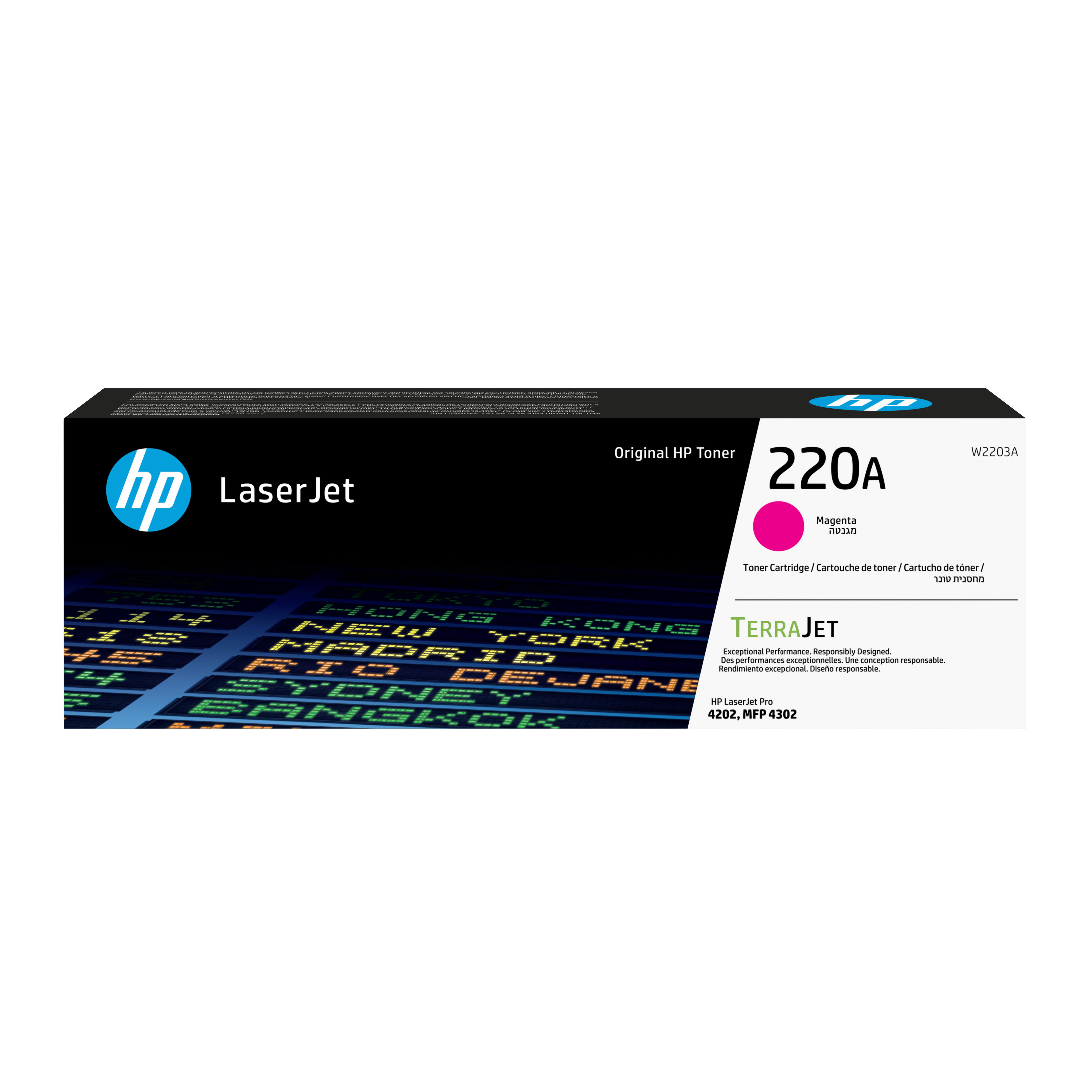 HP 220A Magenta LaserJet Tonerpatrone