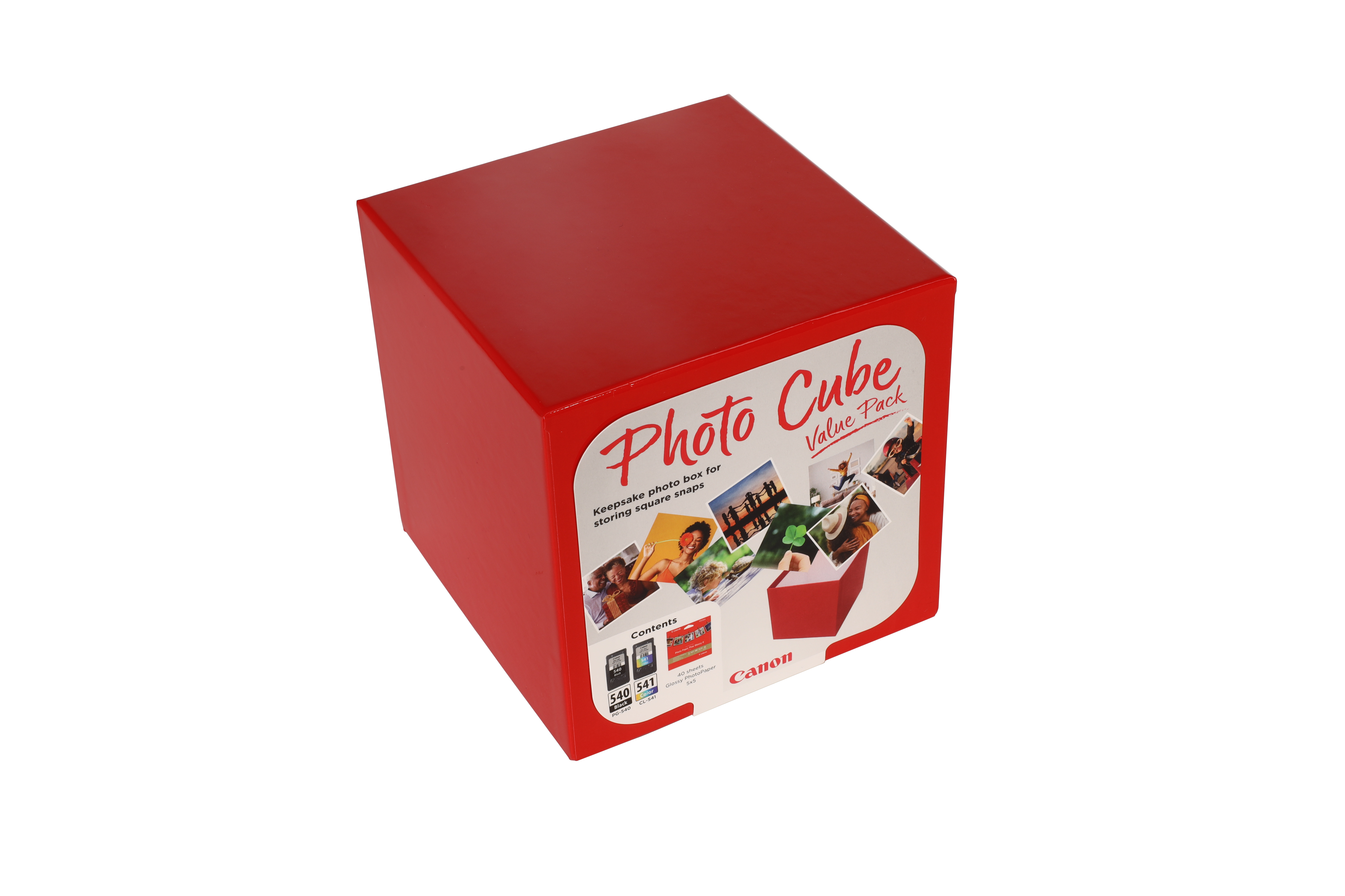 Canon PG-540 + CL-541 schwarz, color Druckköpfe + Fotopapier, 2er-Set