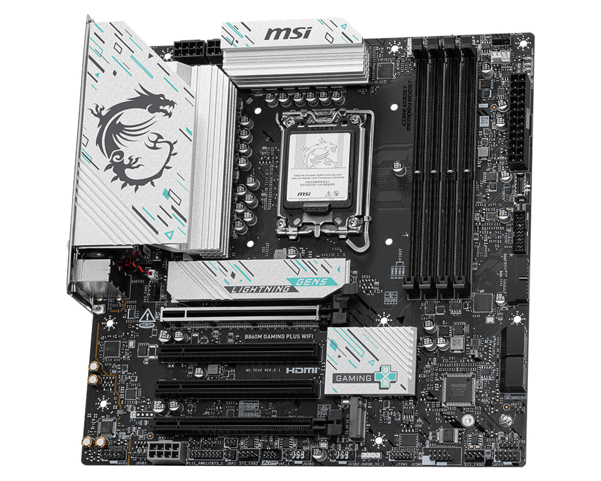 MSI B860M GAMING PLUS WIFI (1851)