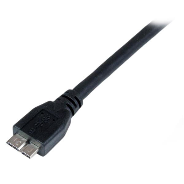 StarTech.com USB 3.0 SuperSpeed Kabel A-Micro B 1 m schwarz