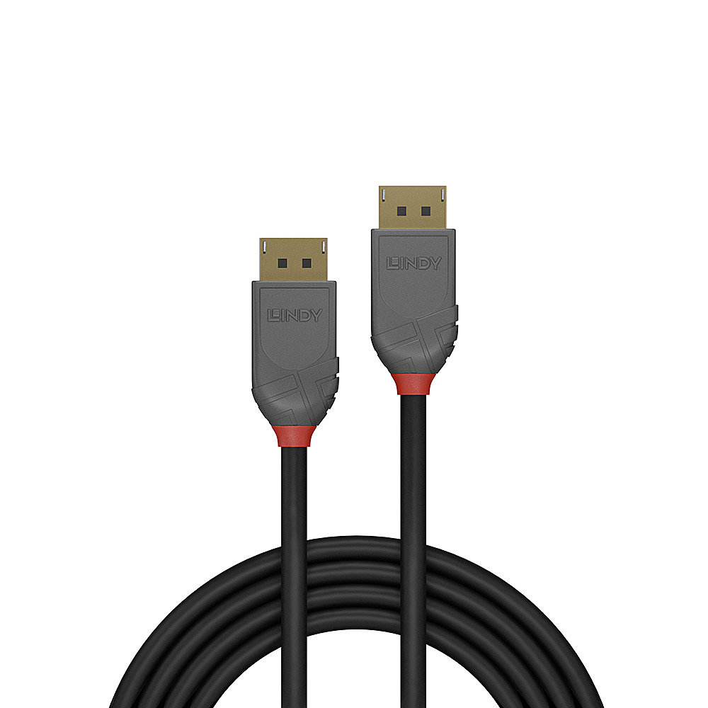 DisplayPort 1.2 Kabel Anthra Line