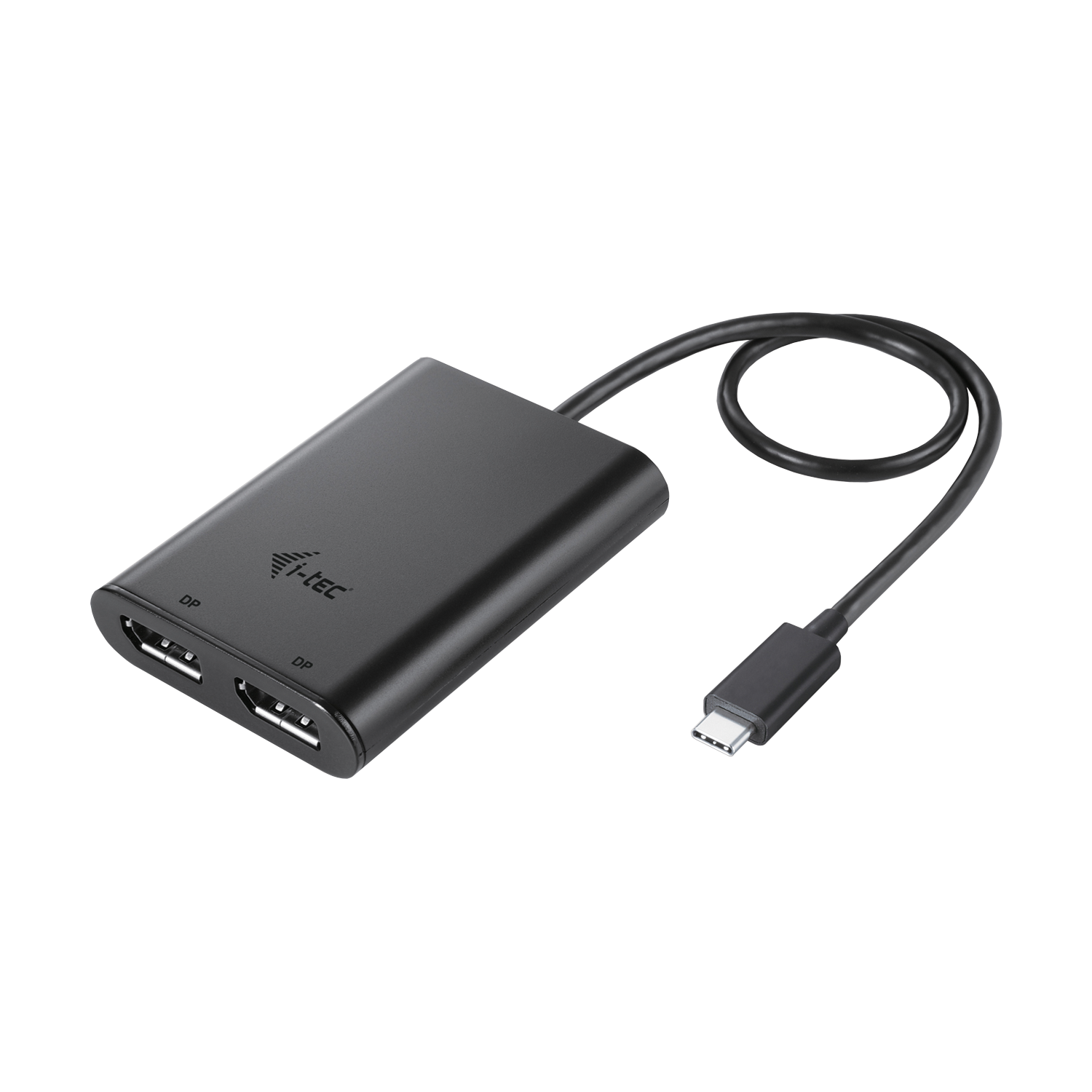 I-TEC USB-C Dual 4K/60Hz single 8K/30Hz DP Video Adapter 2x DP Port
