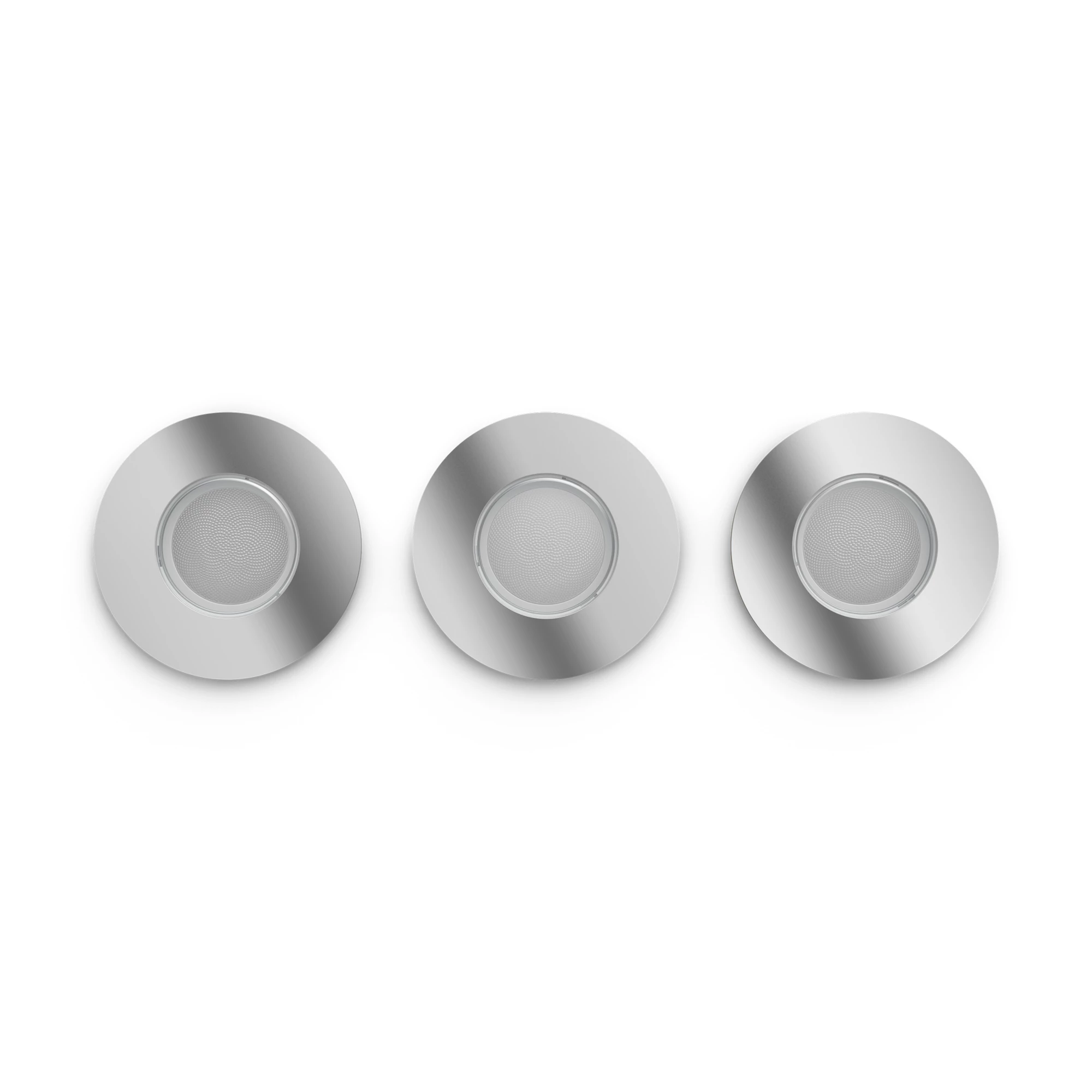 White Ambiance Adore Bathroom Einbau- und Einlege-Downlight (3er-Pack), LED-Leuchte
