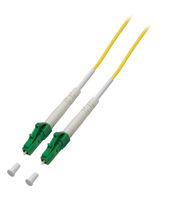 EFB Simplex LC/APC-LC/APC9/125,OS2,LSZH,gelb,2.0mm,20m