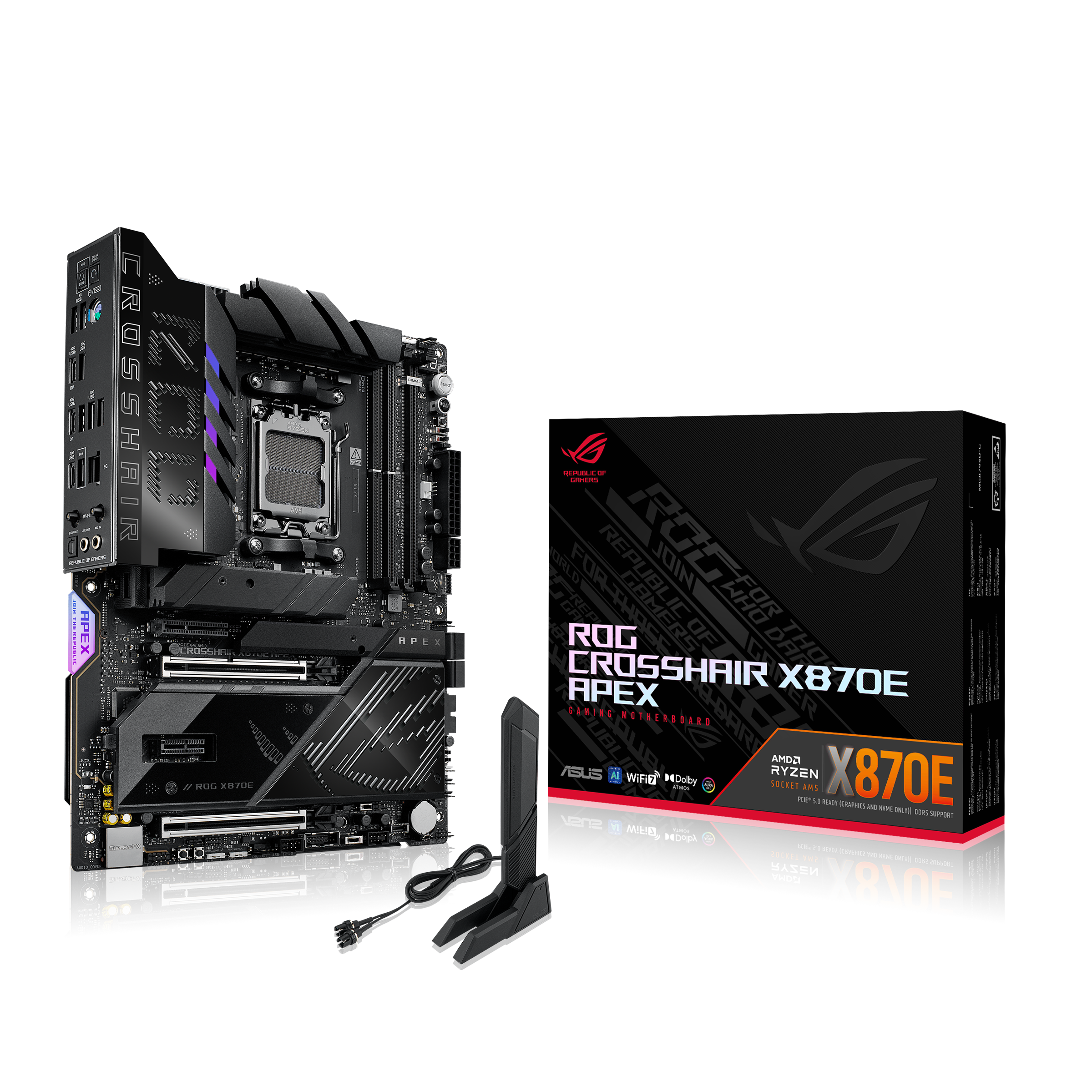ASUS ROG CROSSHAIR X870E APEX AM5 MB 2xDDR5
