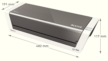 LEITZ iLAM Touch 2 A3 74744000 Laminiergerät bis DIN A3