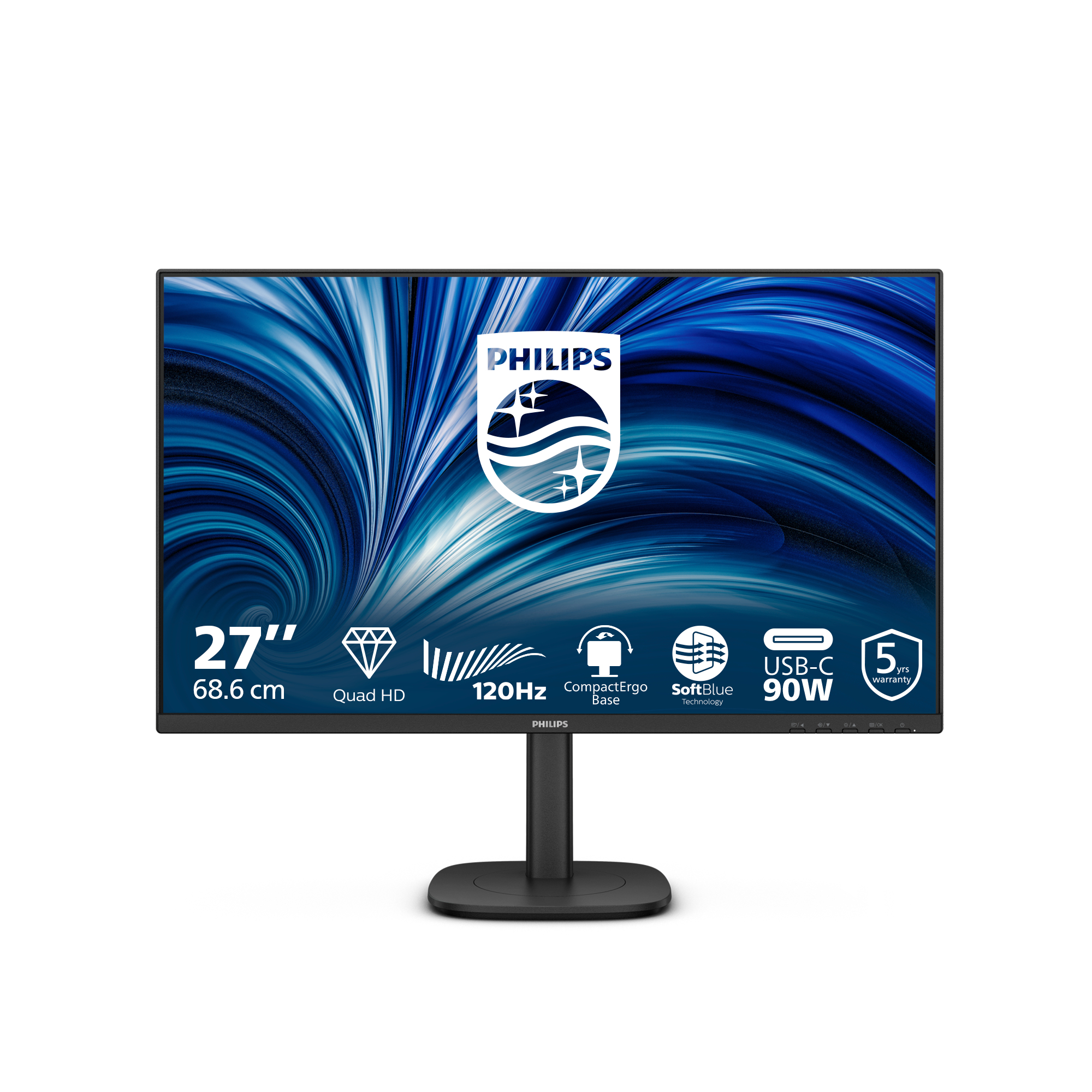 27B2U3601 27IN 68.6CM IPS 2560X1440 4MS QHD 16:9 HDMI