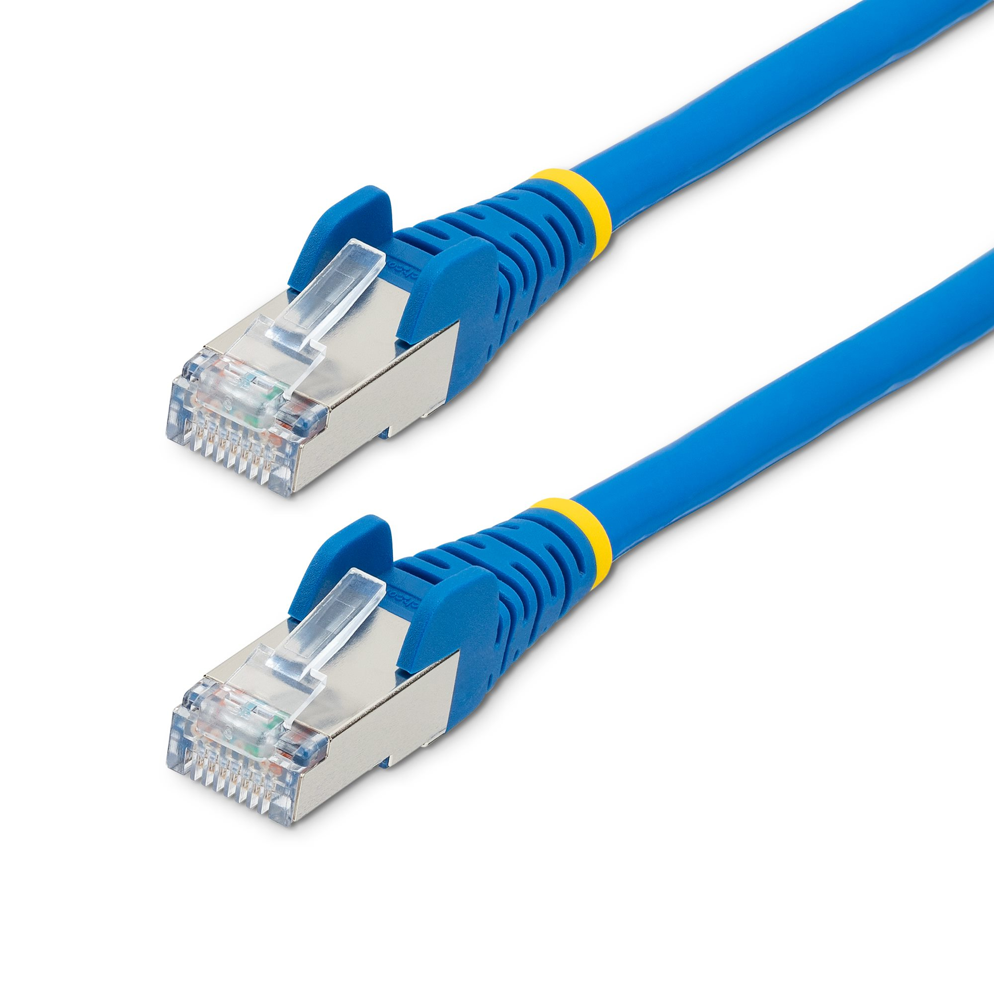 STARTECH.COM 5m CAT6a Kabel LSZH 10 Gigabit RJ45 LAN Kabel SFTP Patchkabel CAT6a Verlegekabel Abgeschirmtes Ethernet-/NetzKabel