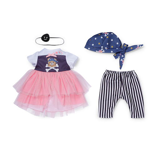 BABY born® Piratenmädchen-Outfit 43cm, Puppenzubehör