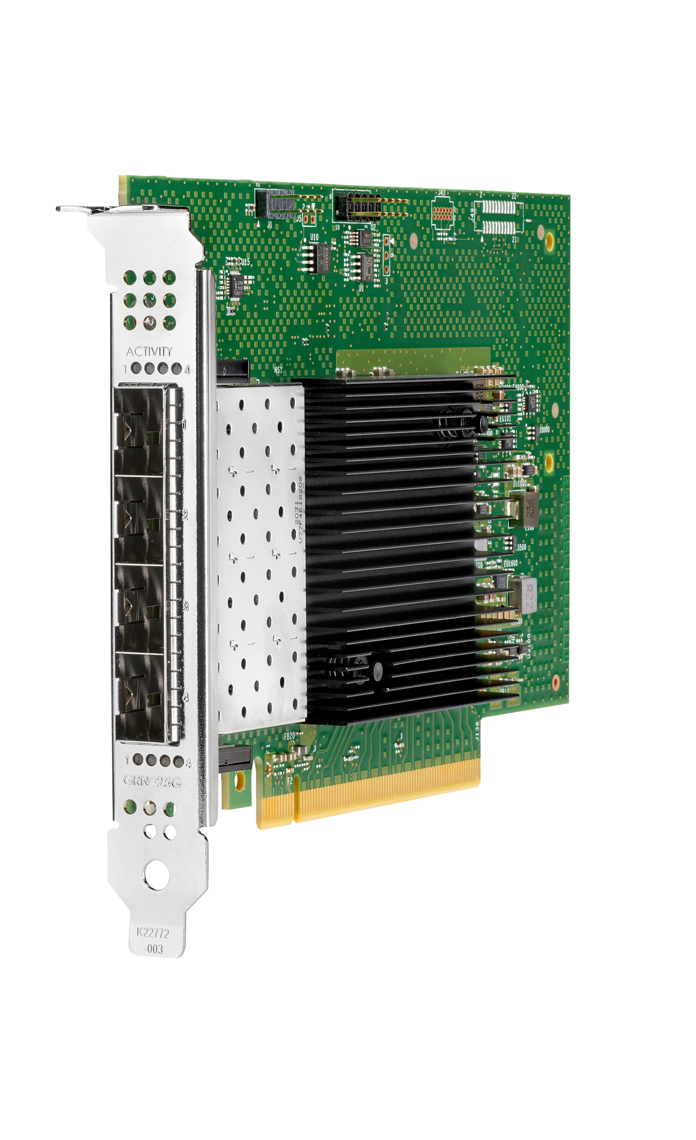 HPE Ethernet Adapter E810-XXVDA4 10/25Gb 4-port SFP28