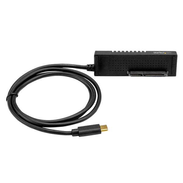 STARTECH.COM USB-C auf SATA Adapter Kabel - für 6,35/8,89cm 2,5/3,5zoll SATA SSD/HDD Laufwerke 10Gbit/s USB 3.1 SATA zu USB Adapter