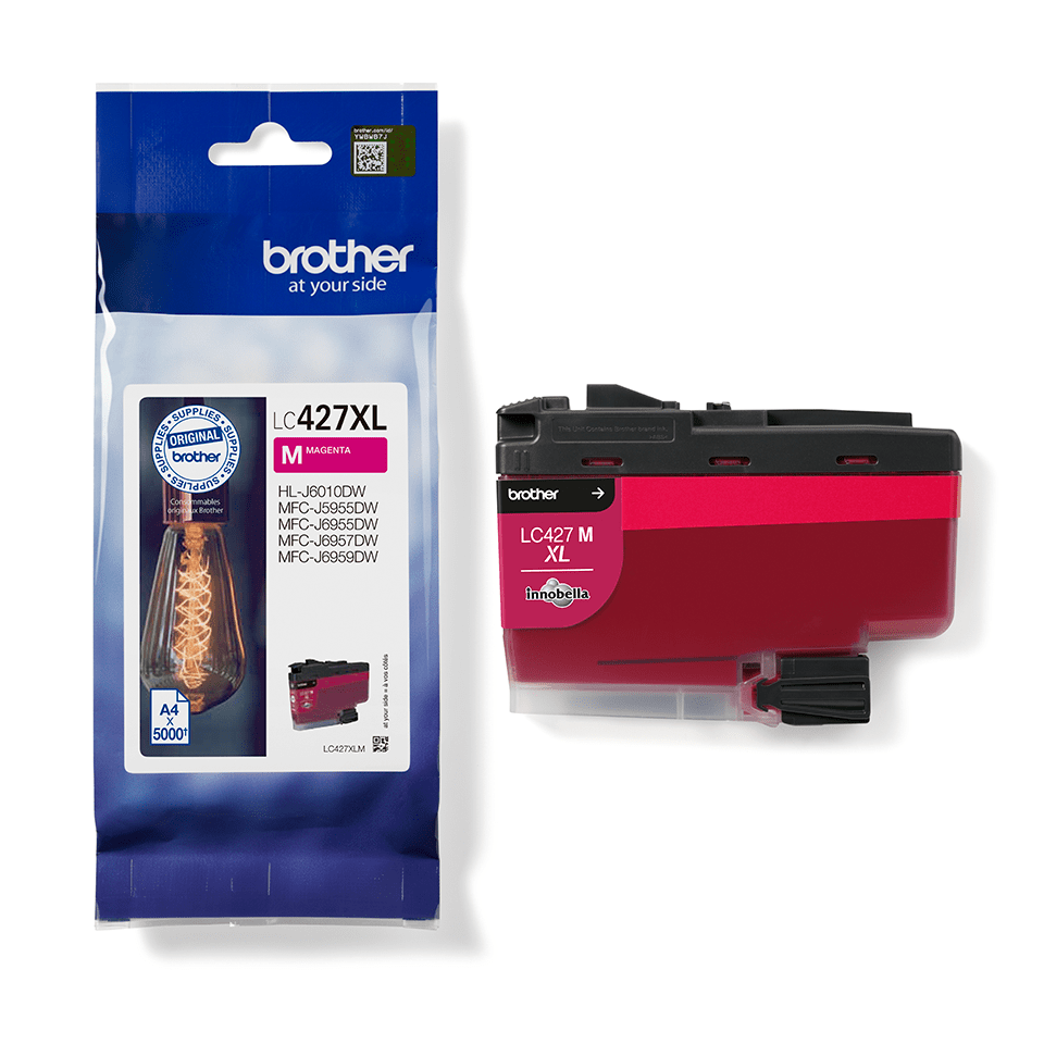 BROTHER Magenta Ink Cartridge - 5000 Pages