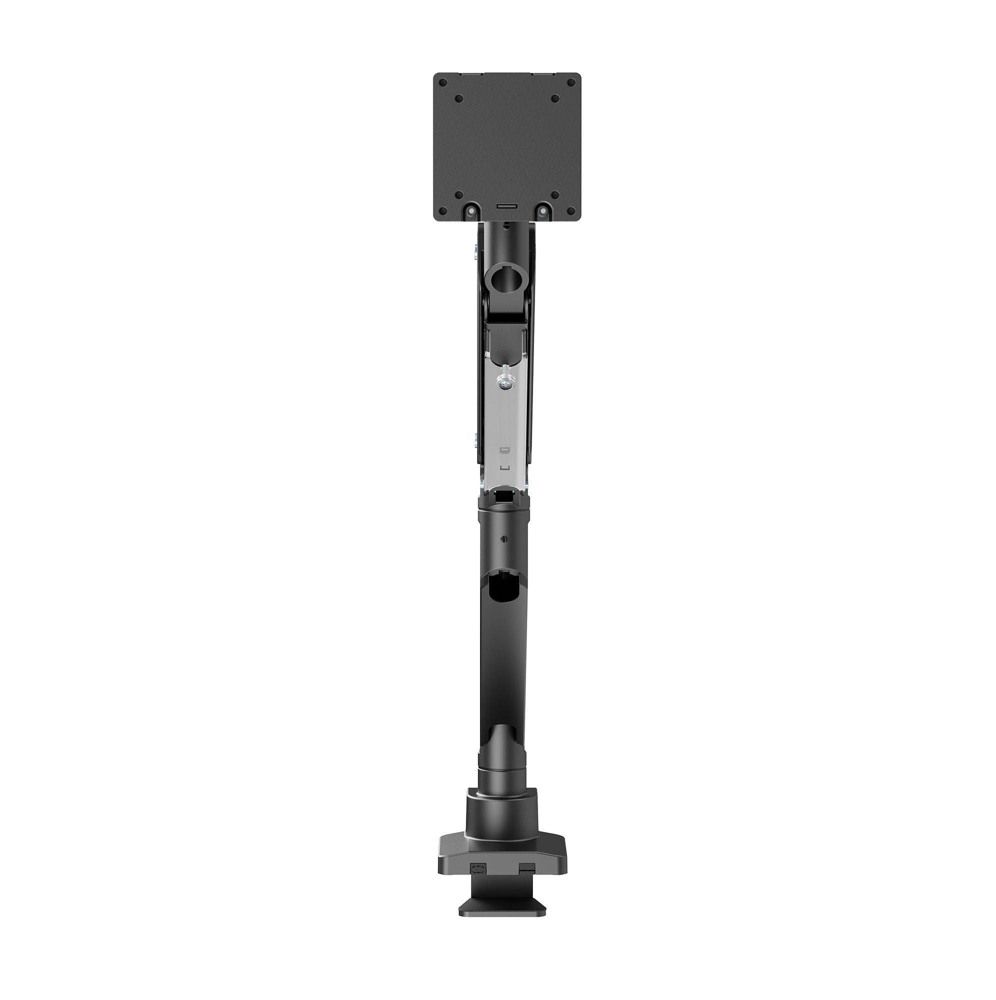 MANHATTAN Tischhalterung 1 Monitor 17-57 27kg mit USB Ports