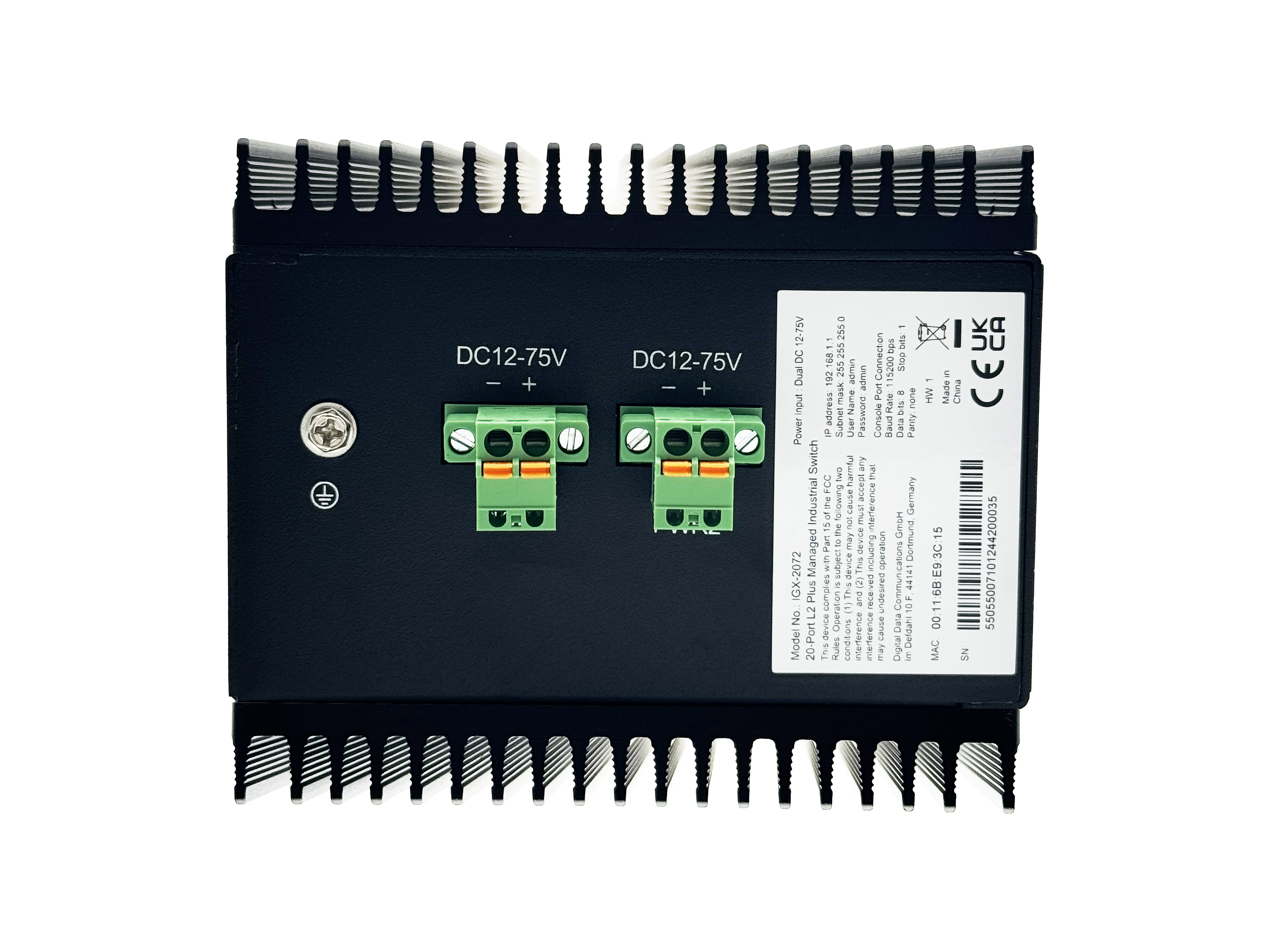 LevelOne Industr.Switch 8xGE/8x1GSFP/4x10GSFP+ Managed L2