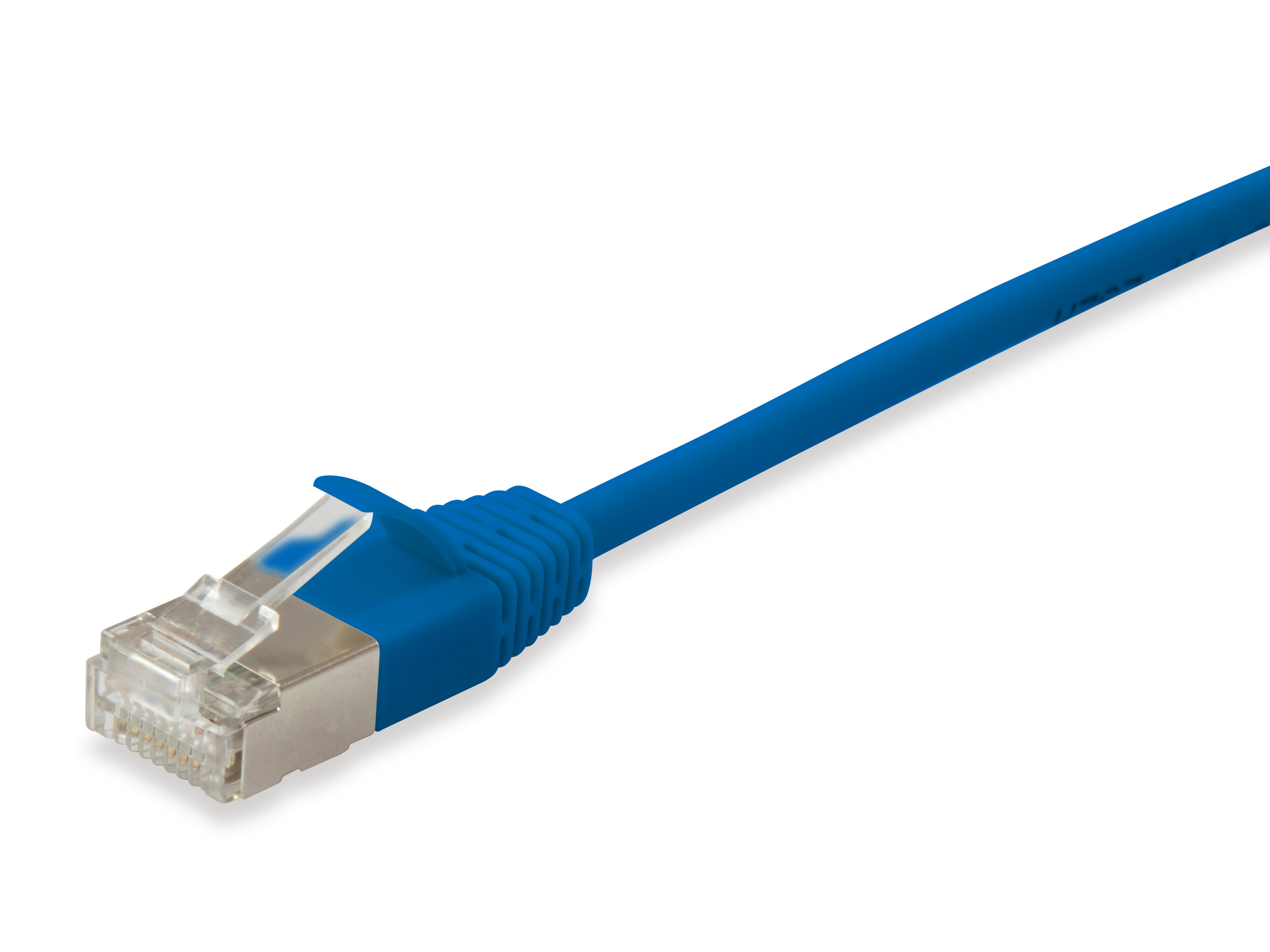 Equip Patchkabel Cat6A SlimFlex F/FTP 0.50m blau LSZH 2xRJ45 Polybeutel