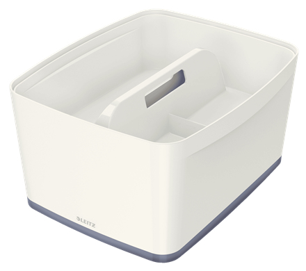 LEITZ MyBox Einsatz für Aufbewahrungsboxen 6,0 l perlweiß 37,5 x 30,7 x 10,1 cm, 1 St.