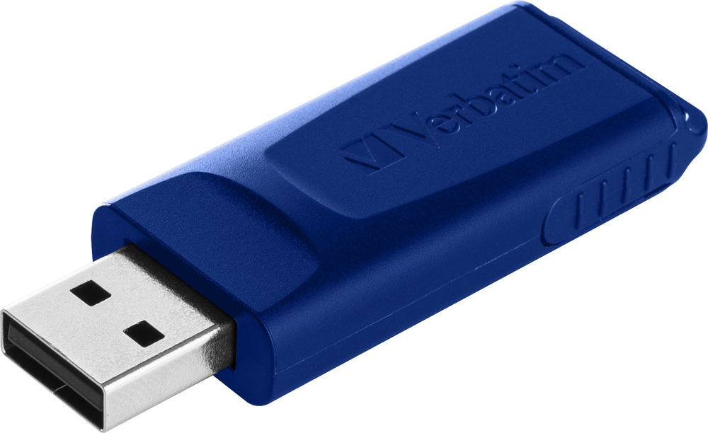 verbatim USB-Sticks Slider rot, blau 32 GB, 1 St.