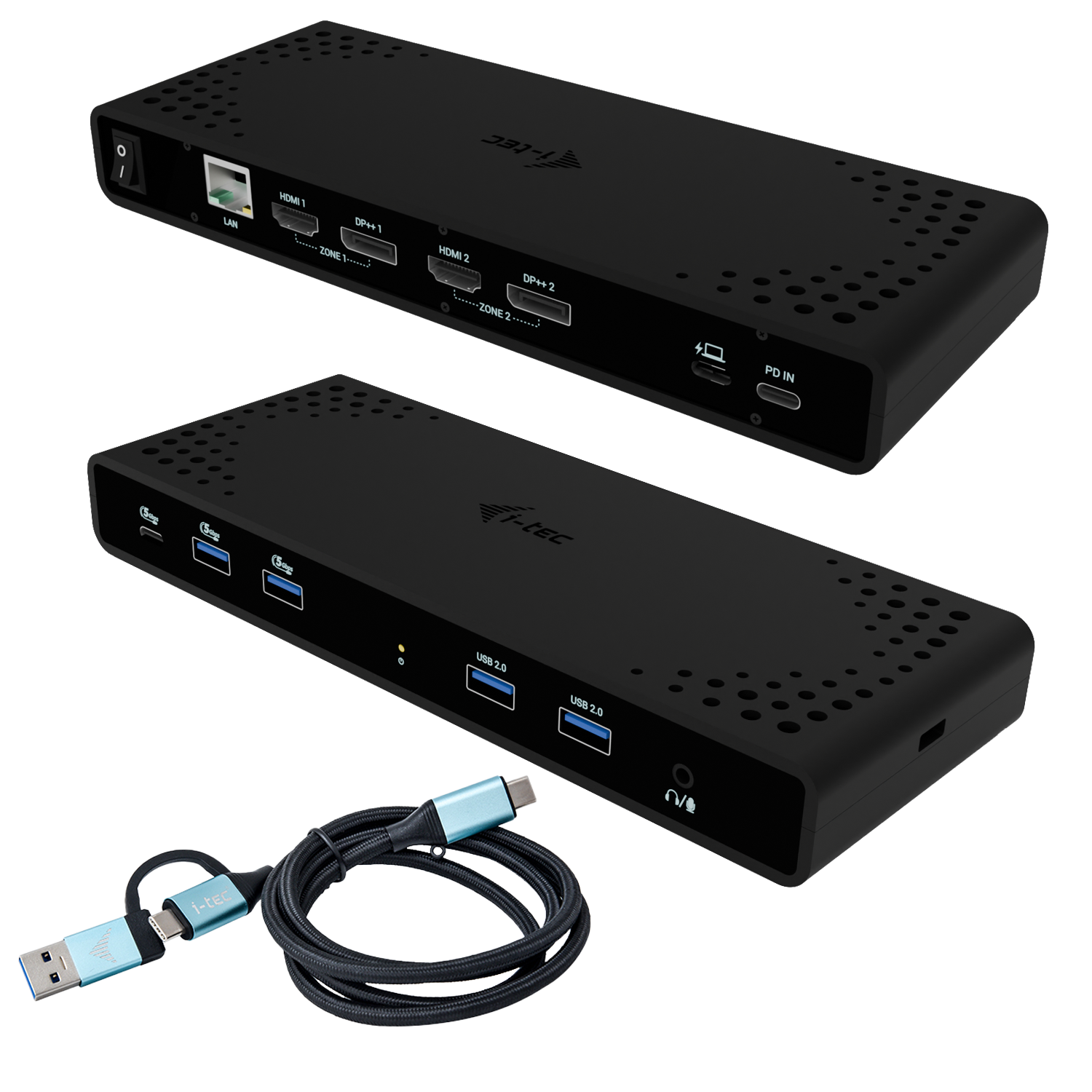 I-TEC Universal Dual 4K Display Docking Station PD 85W