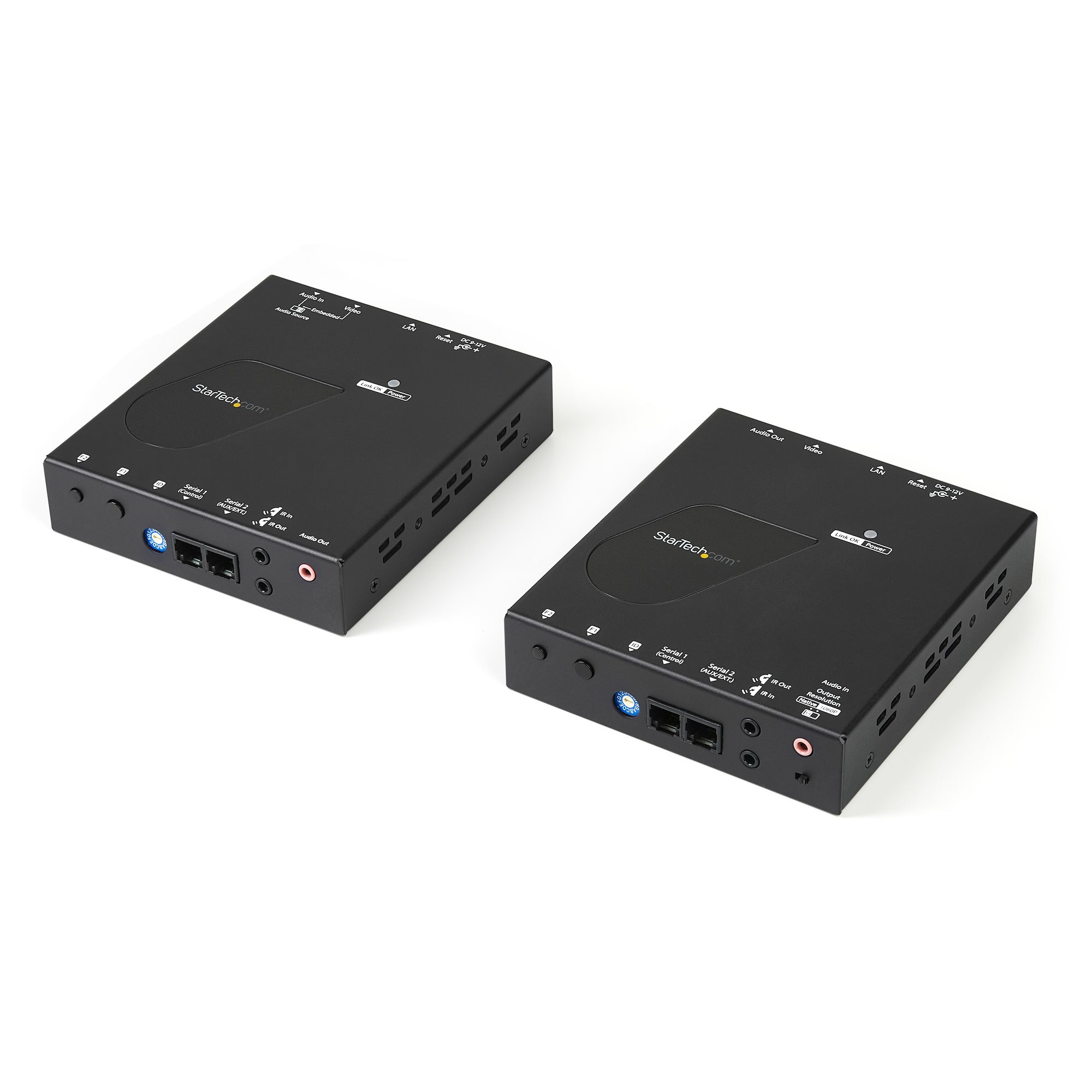 STARTECH.COM HDMI über IP Extender Kit - Video over IP Externeder mit Videowand unterstützung - HDMI Extender / Verlängerung - 4K