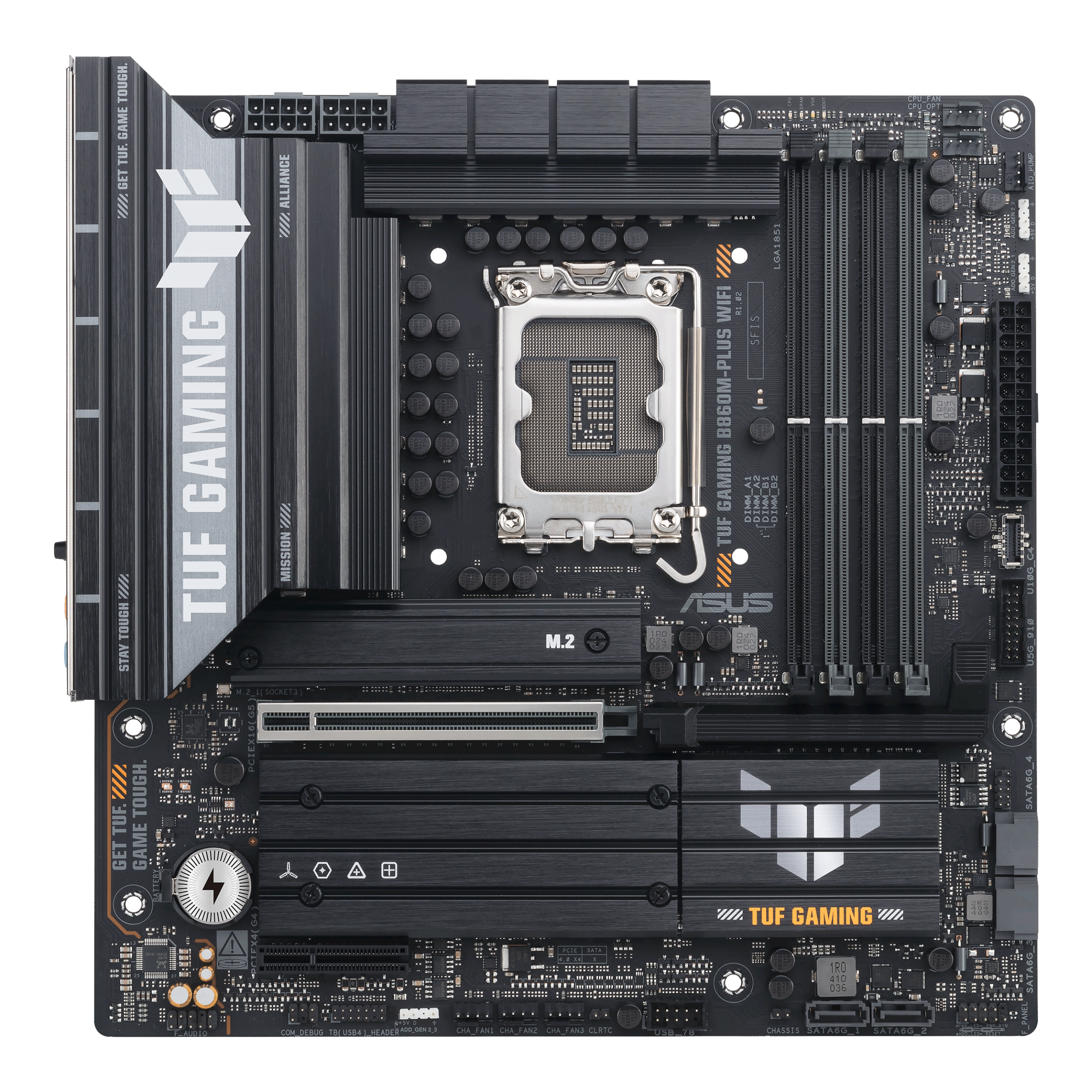 ASUS TUF GAMING B860M-PLUS WIFI LGA1851 DDR5 mATX MB