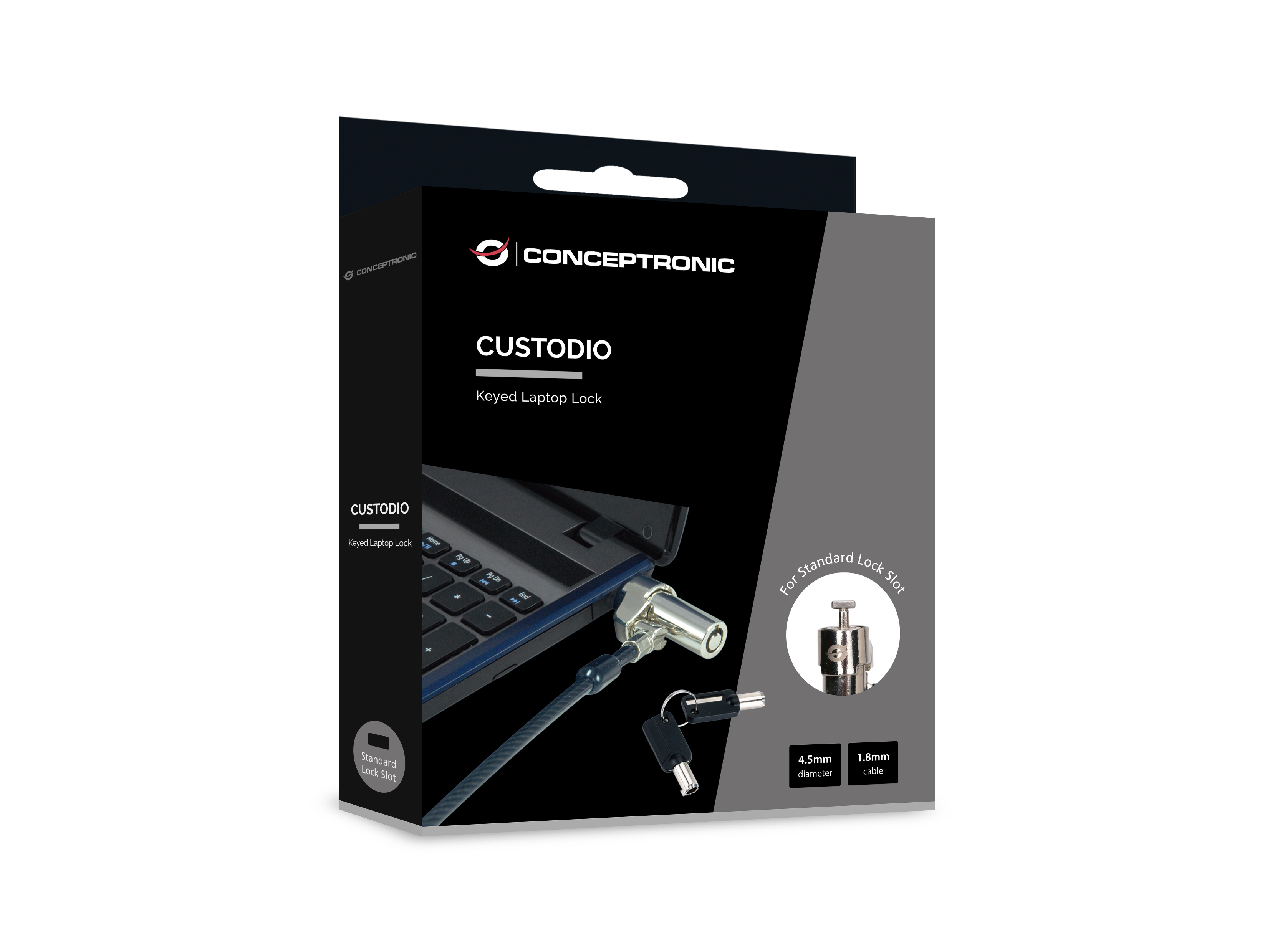 CONCEPTRONIC NBT Notebook Schlüsselschloss Standard 1.80m