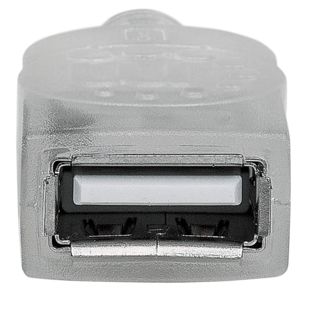 MANHATTAN Hi-Speed USB 2.0 Verlängerungskabel USB 2.0 Typ A Stecker - Typ A Buchse 480 Mbps 1,8m Silber