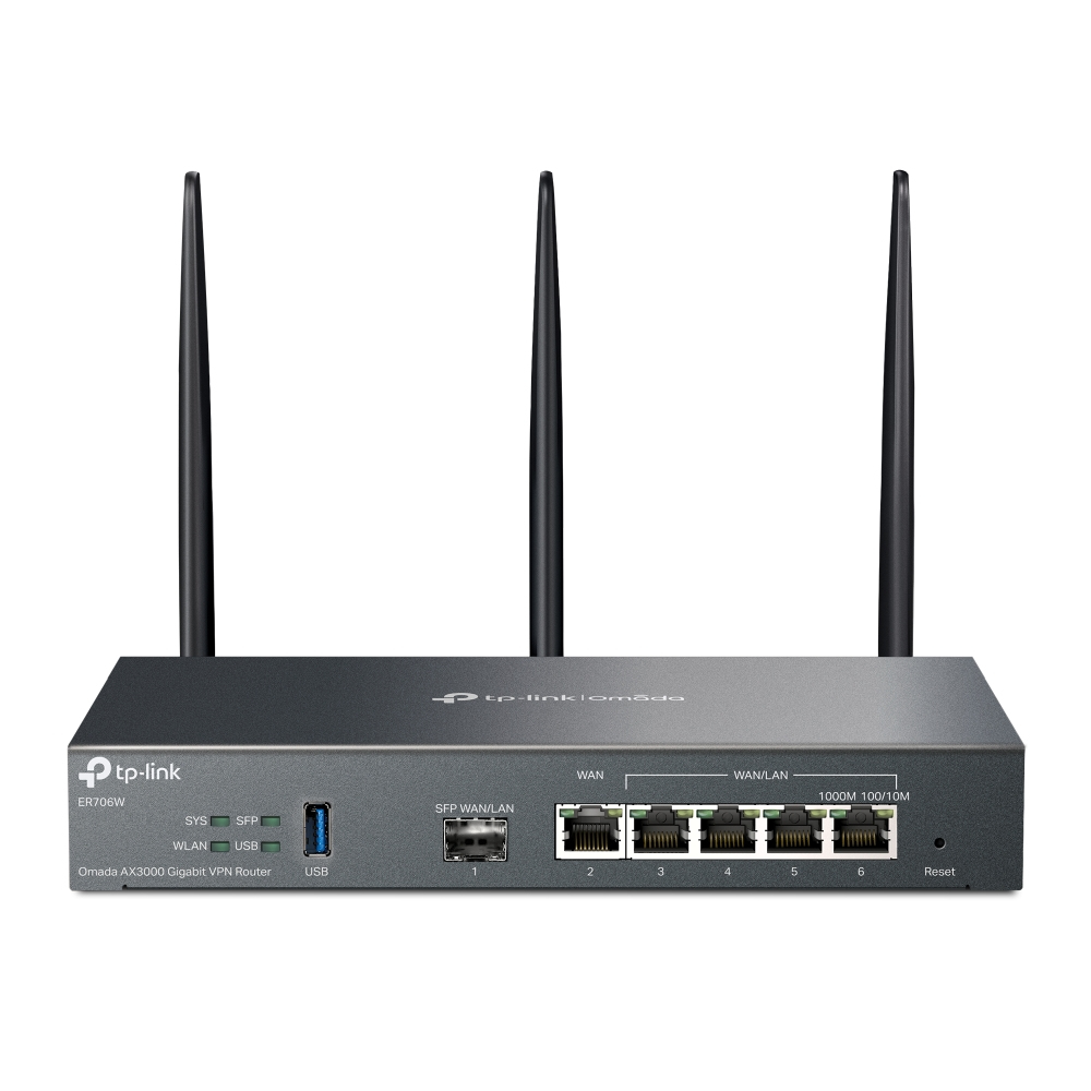 OMADA AX3000 GIGABIT VPN ROUTER WITH OMADA SDN CONTROLLER