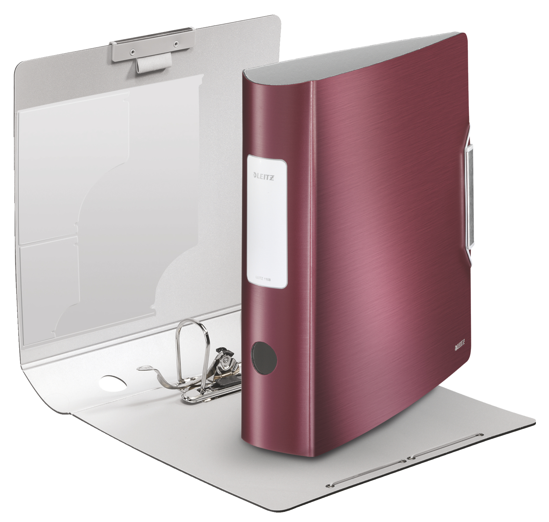 LEITZ Active Style 1108 Ordner granat rot Kunststoff 8,2 cm DIN A4, 1 St.
