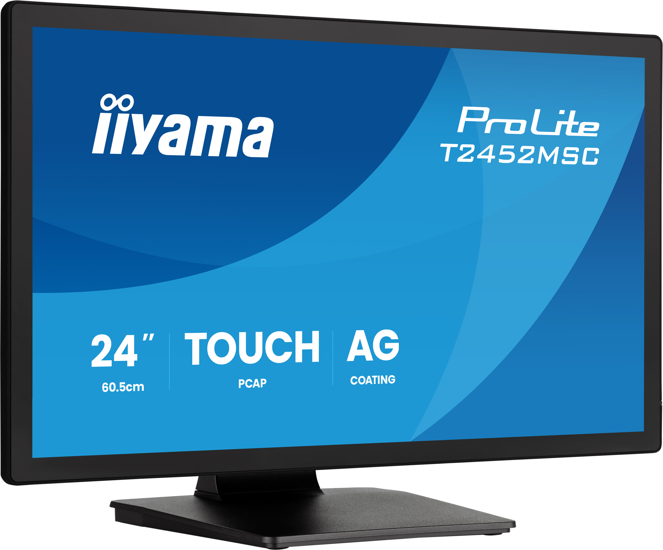 IIYAMA 60.5cm (23,8) T2452MSC-B2AG 16:9 Touch HDMI+DP+2xUSB