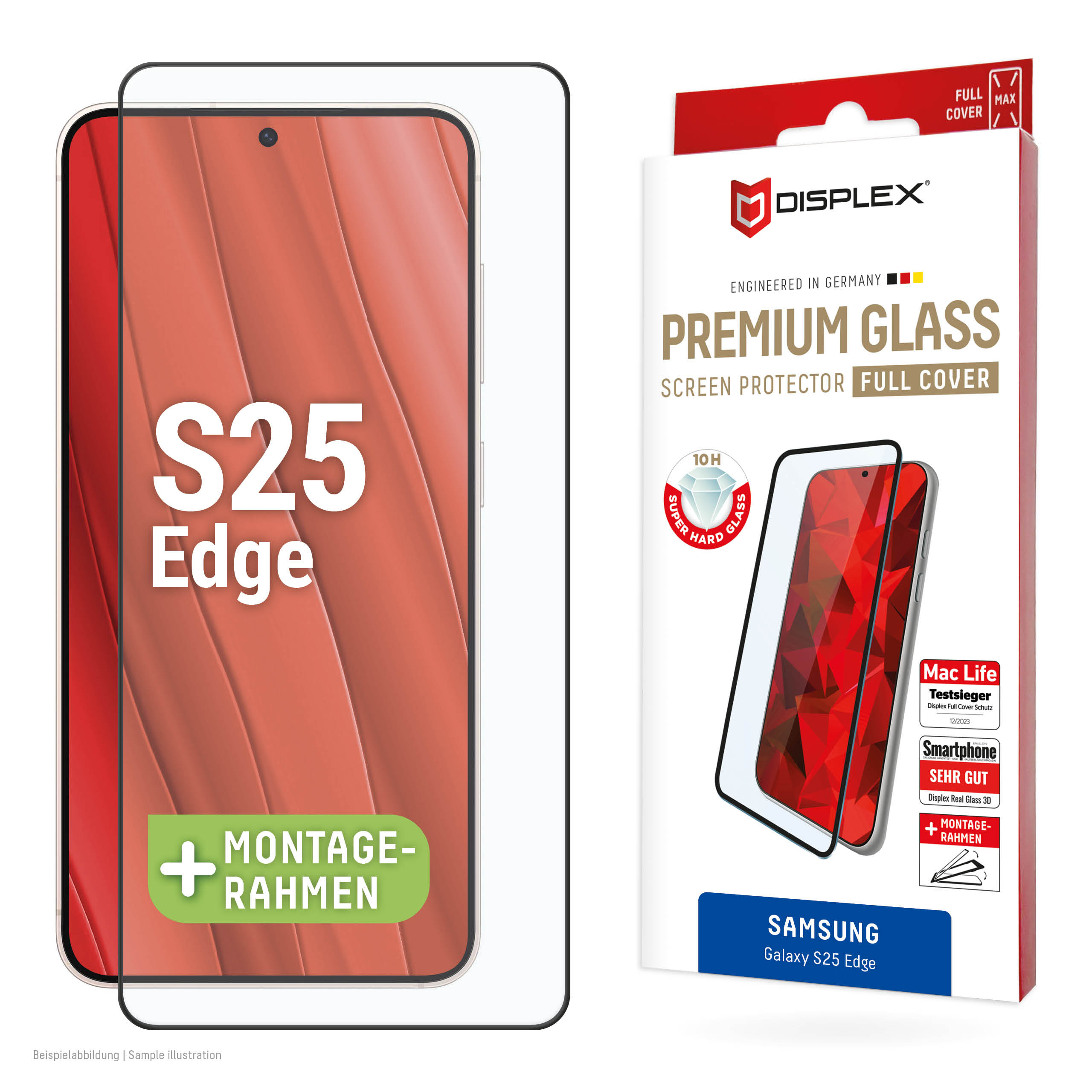 DISPLEX PREMIUM GLASS FC SAMSUNG GALAXY S25 EDGE