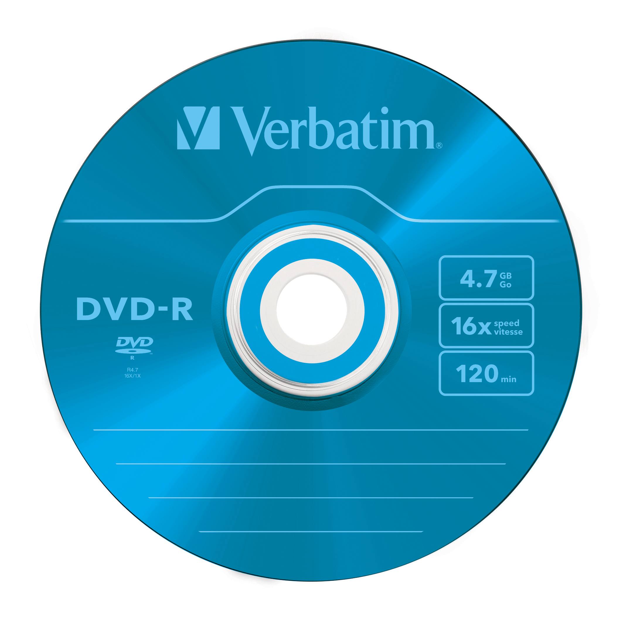 DVD-R Verbatim 4,7GB 5pcs Slim J. Colour 16x