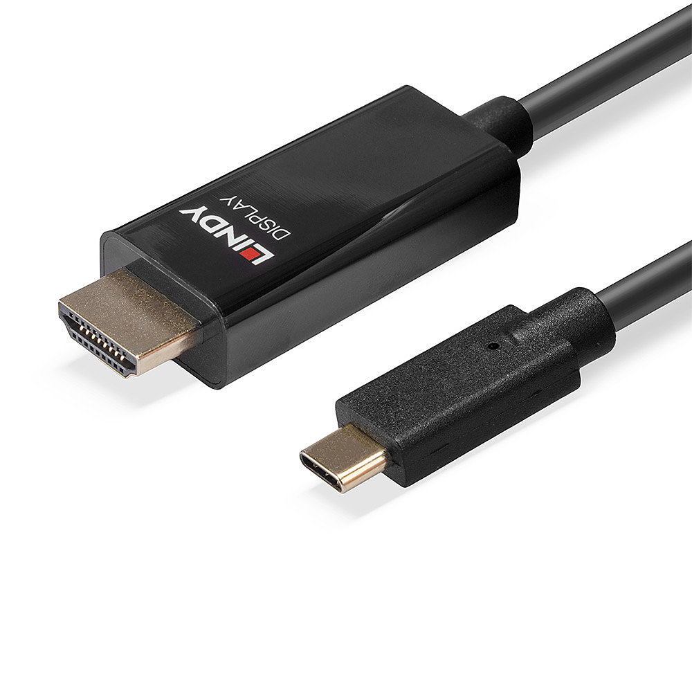LINDY USB Typ C an HDMI Adapterkabel mit HDR 5m