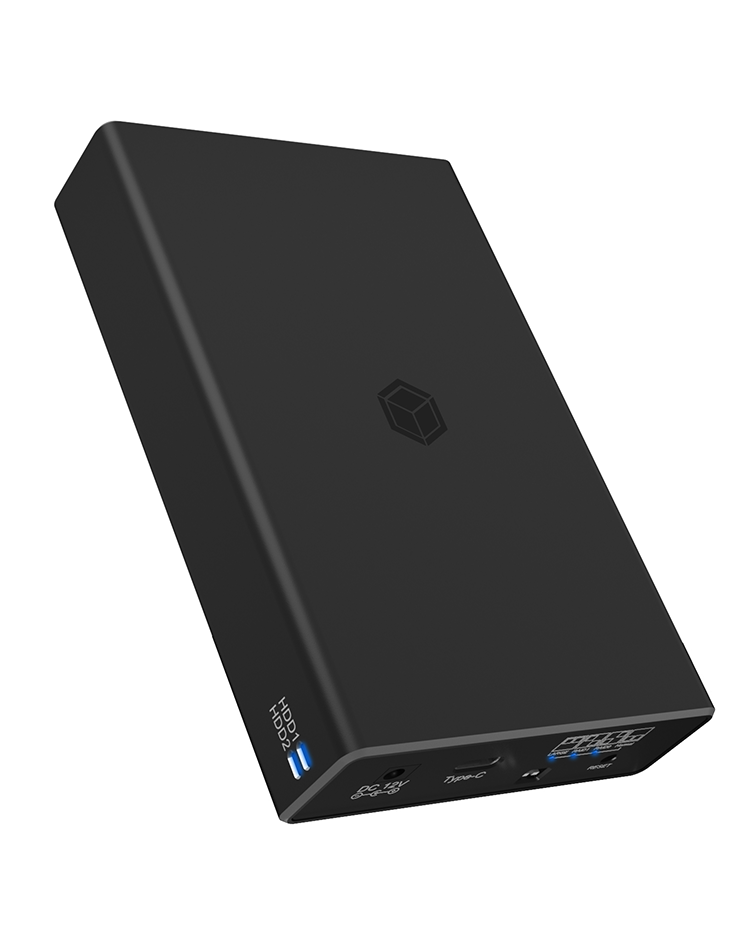 Geh. IcyBox USB 3.2(Gen2) 2x2,5 SATA SSD IB-RD2253-C31 retail