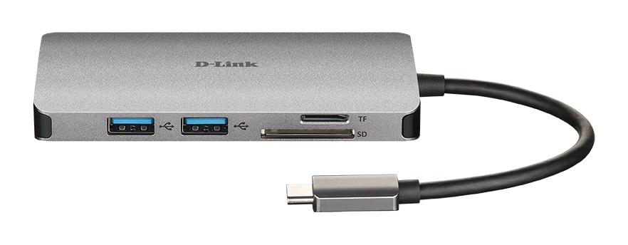 USB-C 8-PORT USB HUB+HDMI+LAN WITH CARD READER+USB-C PD