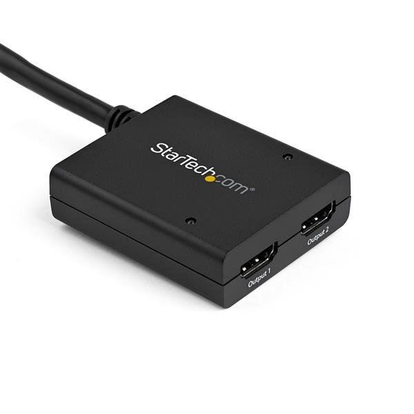 StarTech.com HDMI 2-Port Splitter 4K @ 30 Hz Schwarz