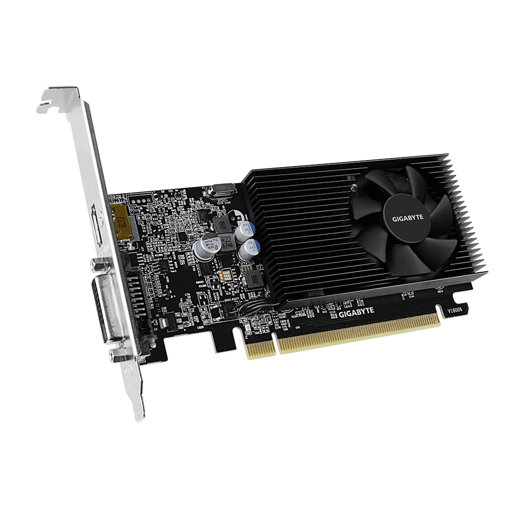 Gigabyte GT1030 N1030D4-2GL 2GB GDDR4 HDMI DVI LP