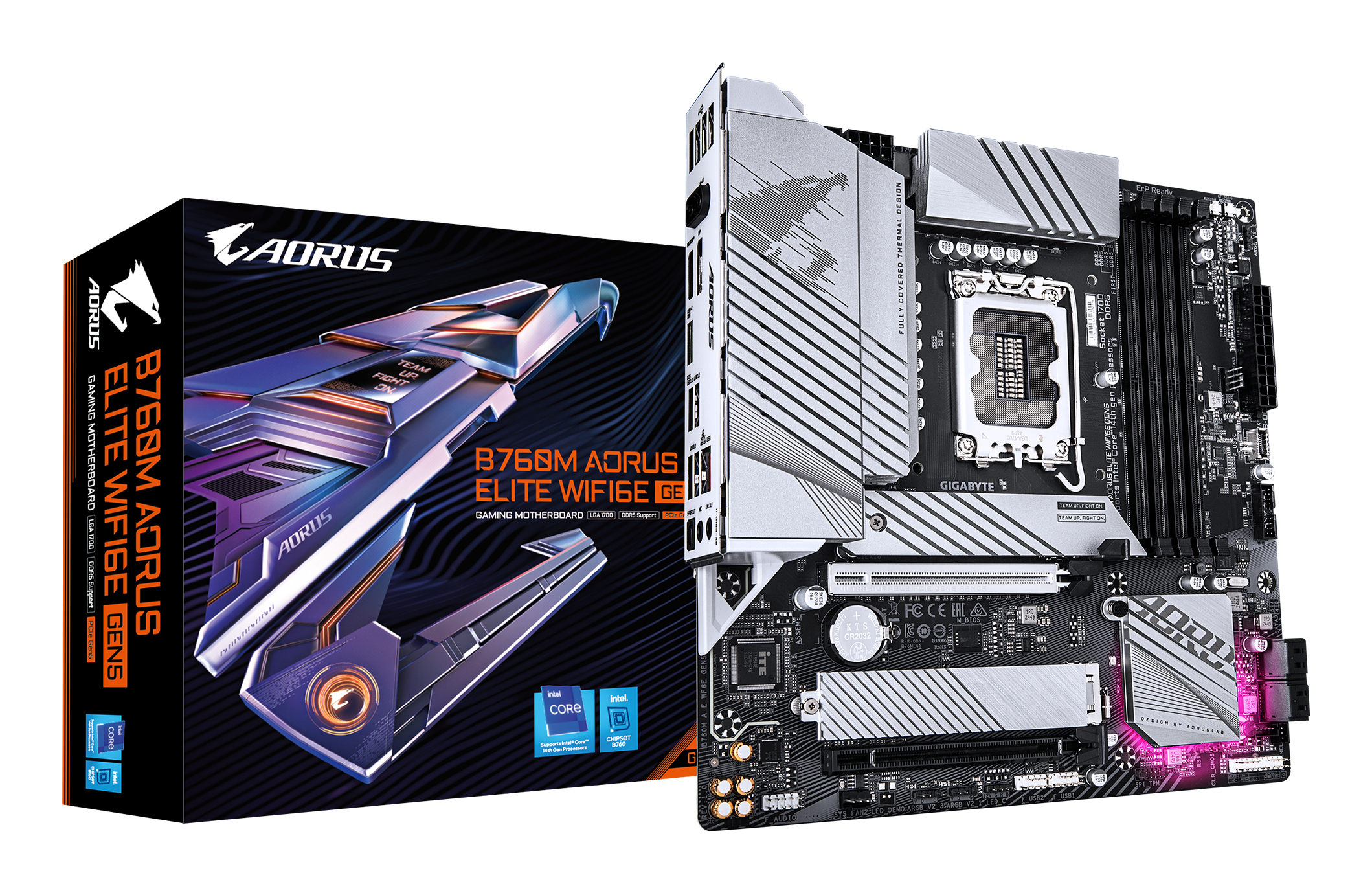 B760M AORUS ELITE WIFI6E GEN5, Mainboard