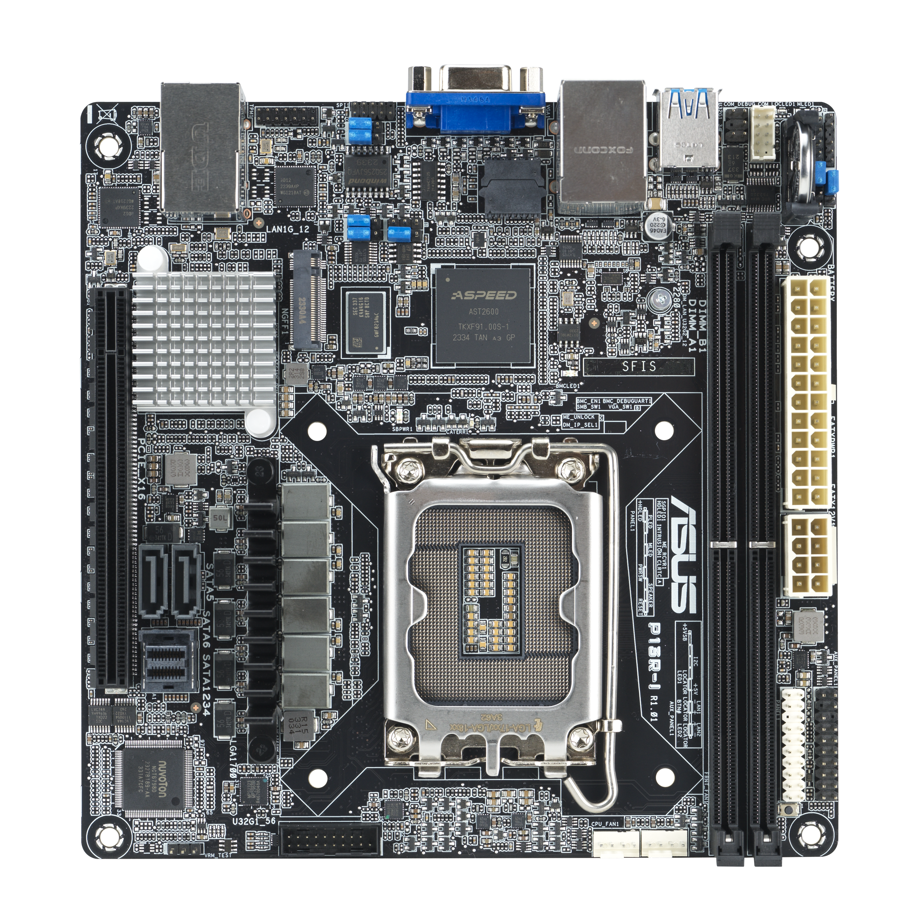 P13R-I, Mainboard