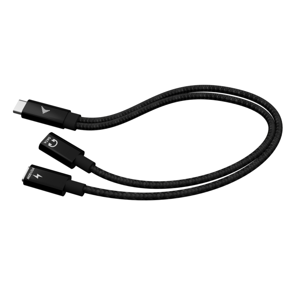I-TEC USB-C SPLITTER AUDIO/DATA WITH POWER DELIVERY 100W