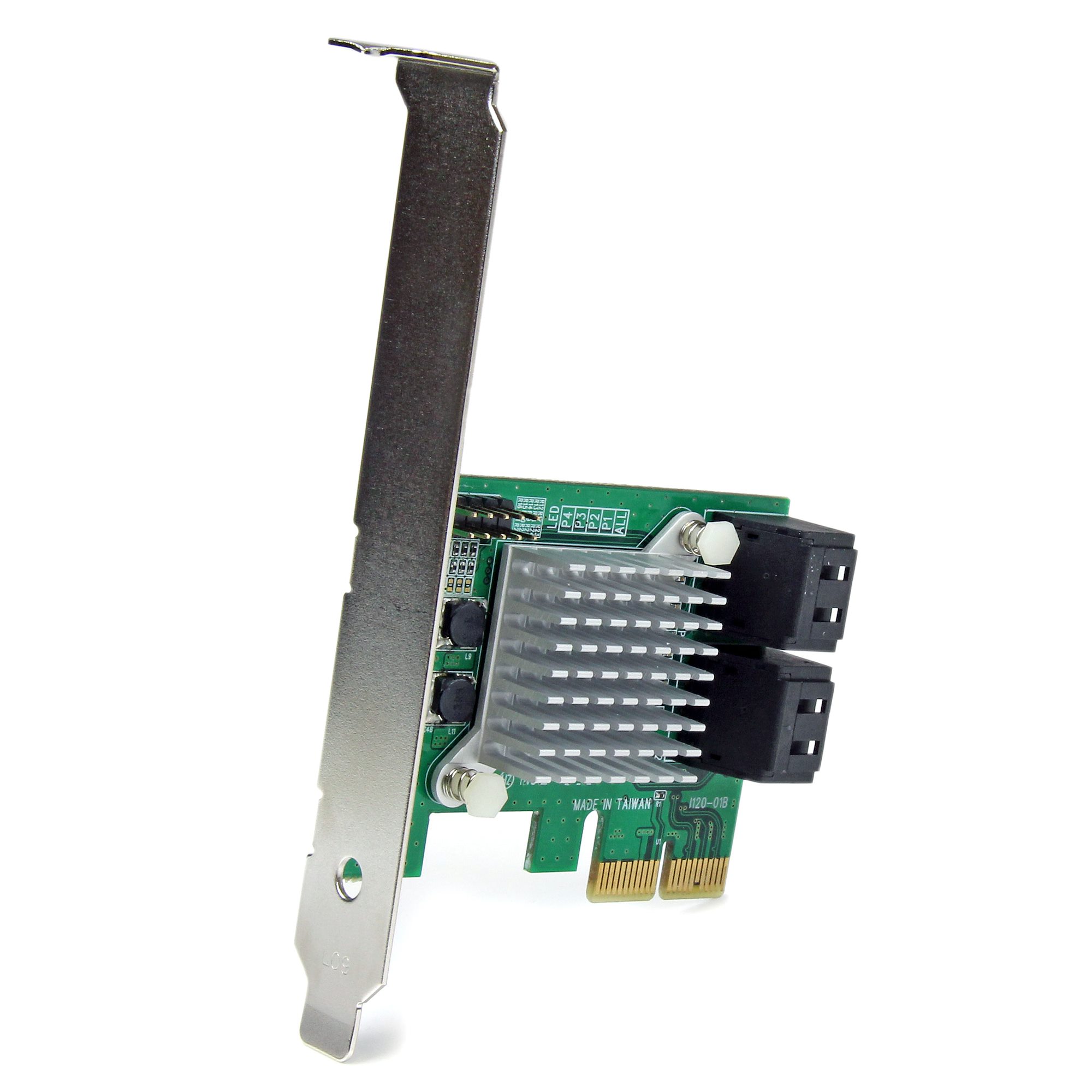 4 PORT PCIE SATA III CARD IN