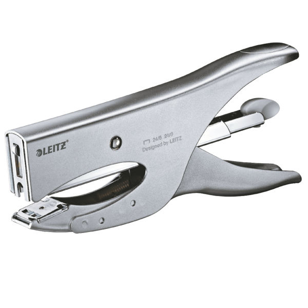 LEITZ Heftzange 5549 silber, 1 St.