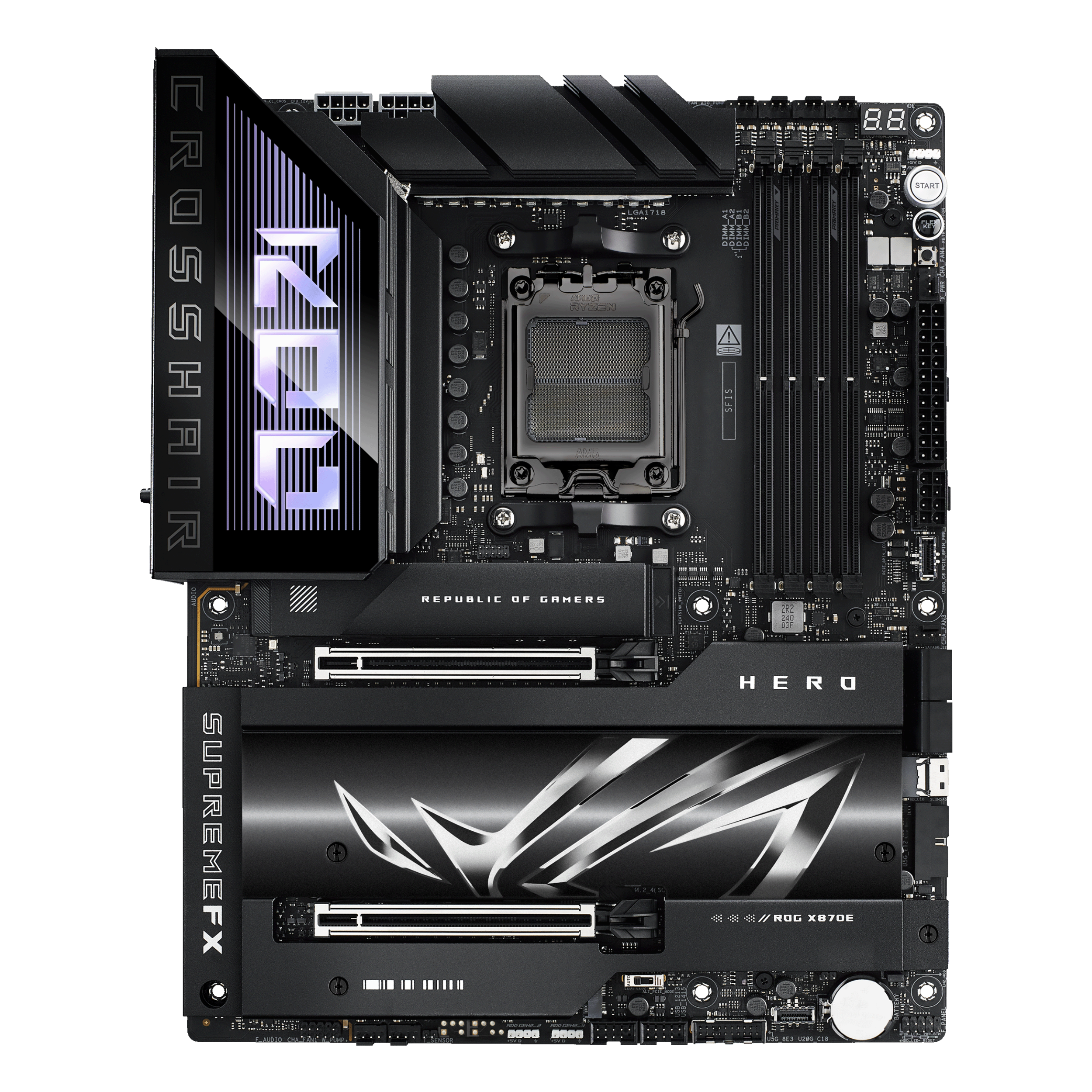 ROG CROSSHAIR X870E HERO, Mainboard