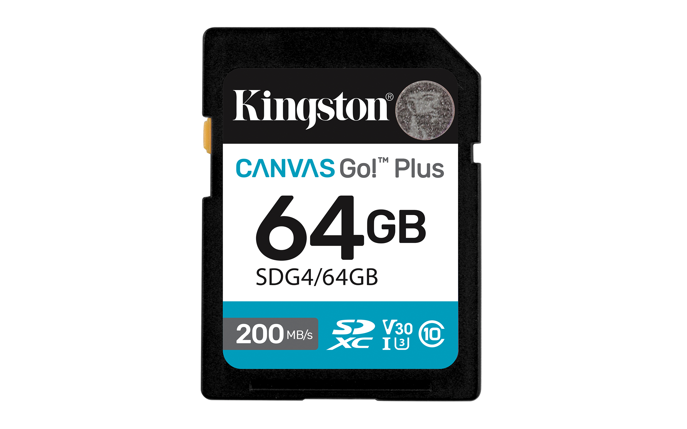 64GB SDXC CANVAS GO PLUS 200R GEN4 C10 UHS-I U3 V30 200MB/S