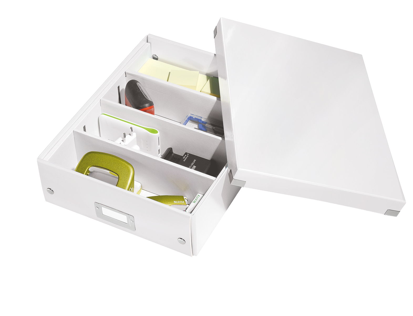 LEITZ Click & Store Aufbewahrungsbox 900 Blatt weiß 28,0 x 37,0 x 10,0 cm, 1 St.