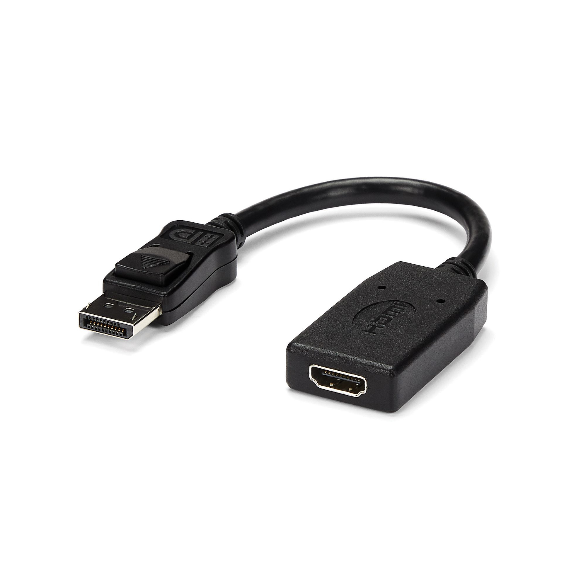 STARTECH.COM DisplayPort auf HDMI Video Adapter / Konverter - DP zu HDMI mit bis zu 1920x1200 - DP / HDMI Länge 24cm St/Bu