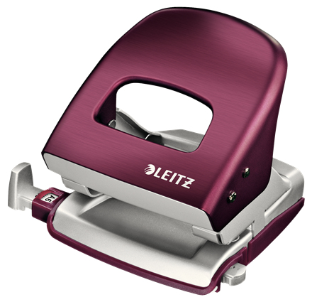 LEITZ Locher NeXXt Series Style 5006 granat rot, 1 St.