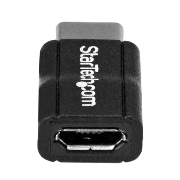 StarTech.com USB-C zu Micro-USB Adapter USB 2.0 Schwarz