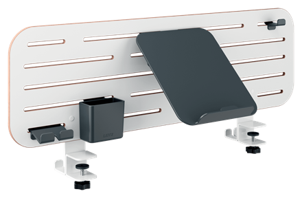 LEITZ Pegboard Anbau-Schreibtisch-Organizer weiß , 1 St.